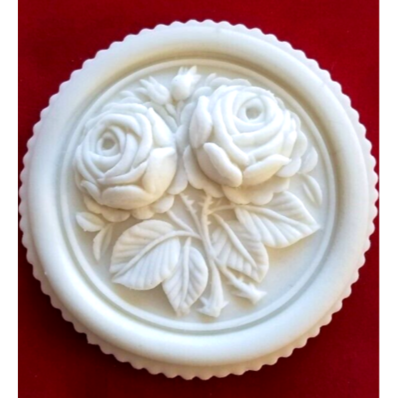 Double Rose Marzipan Springerle with Shortbread Main Image