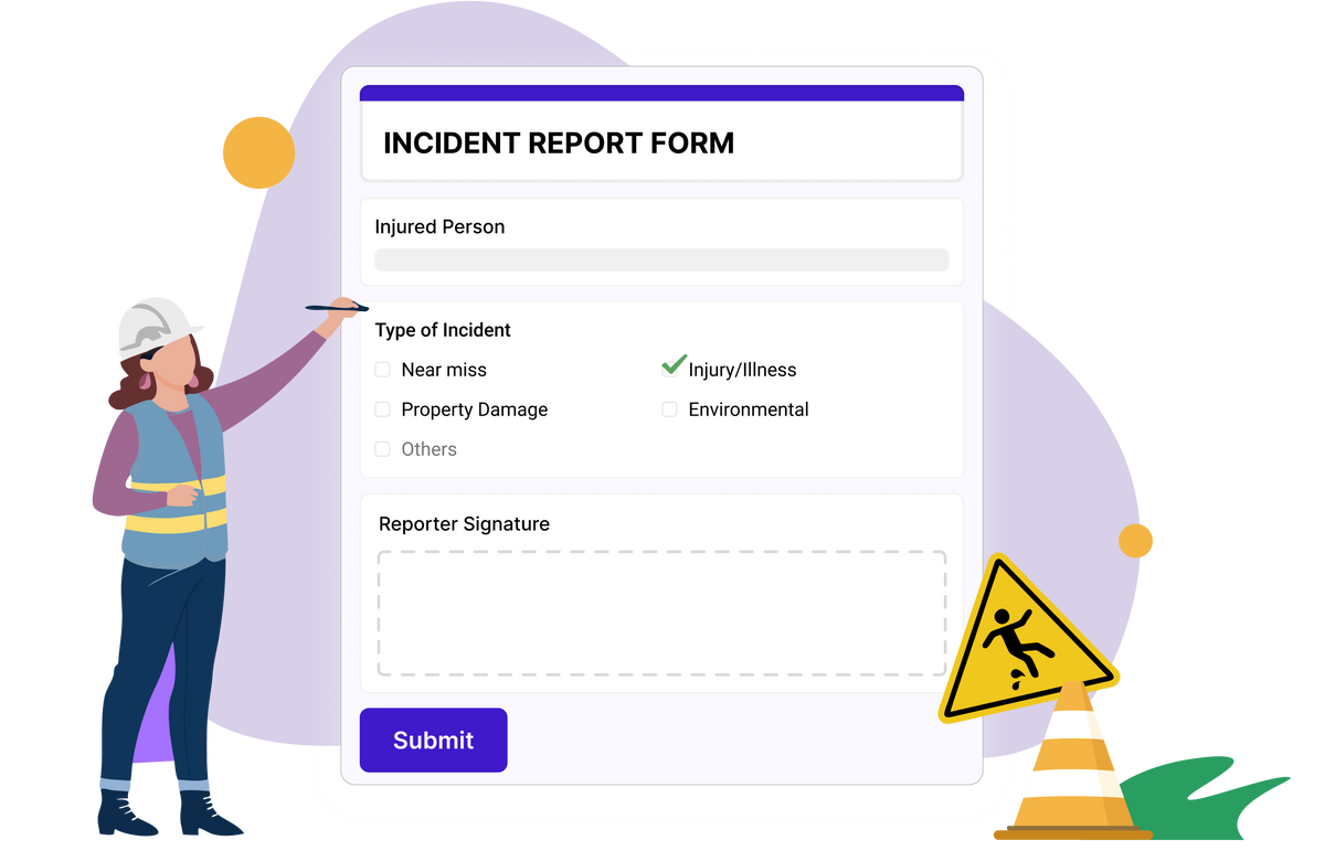 Incident report form