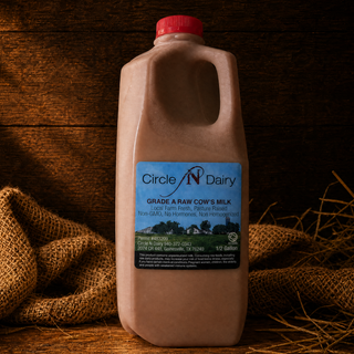 Chocolate Half Gallon Raw Milk