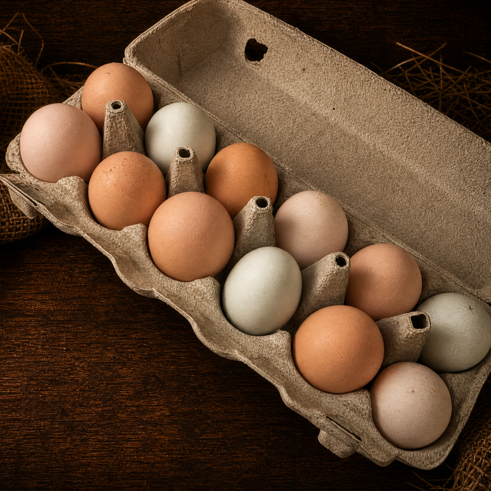 Washed Eggs Per Dozen