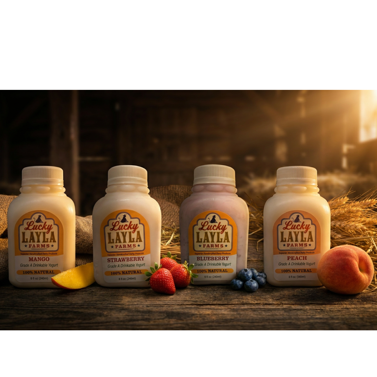 Drinkable Flavored Yogurt
