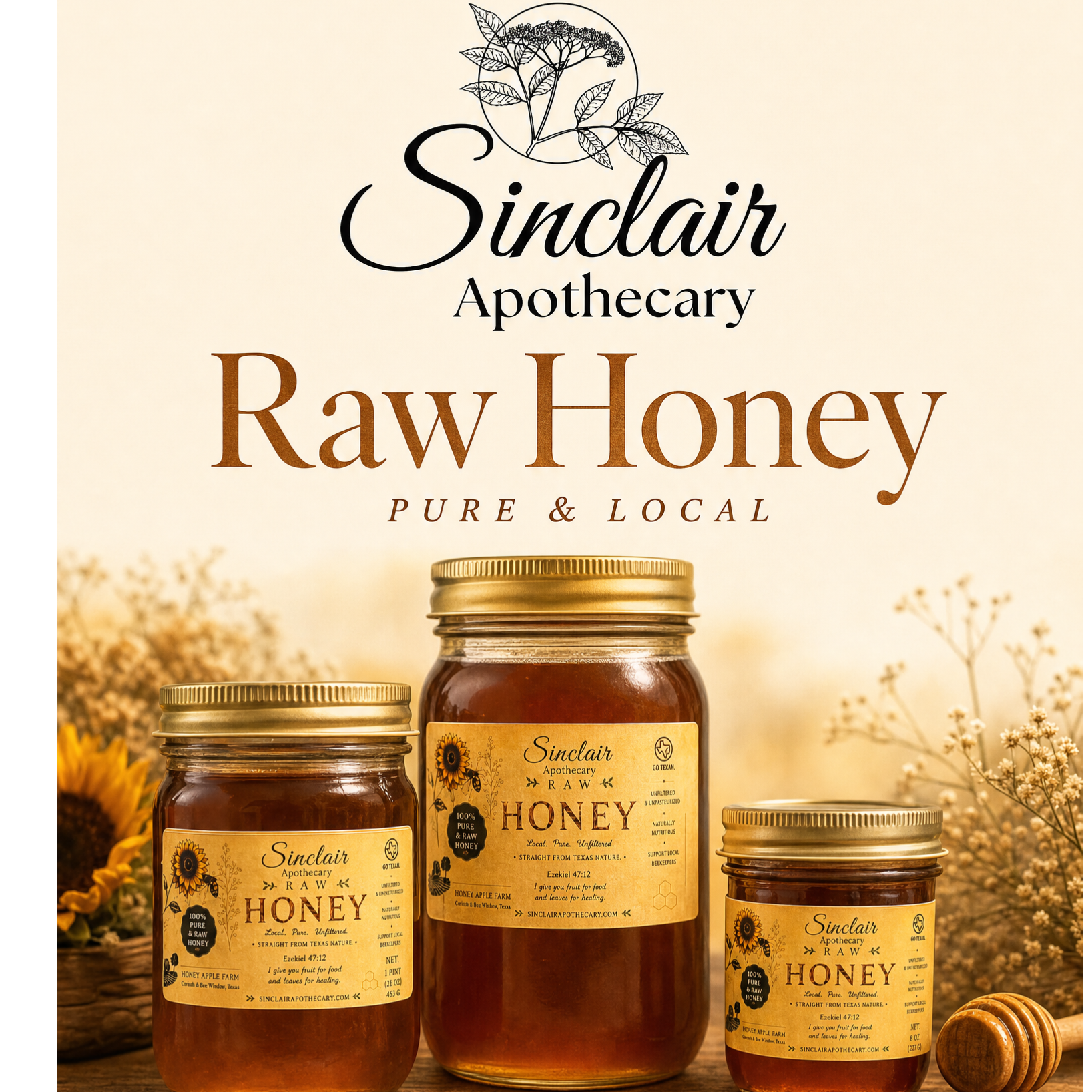 Sinclair Raw Honey