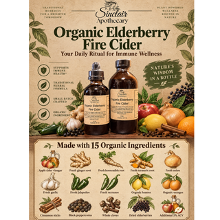 Organic Elderberry Fire Cider