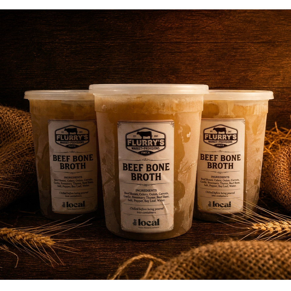 Flurries Chilled Poured Bone Broth