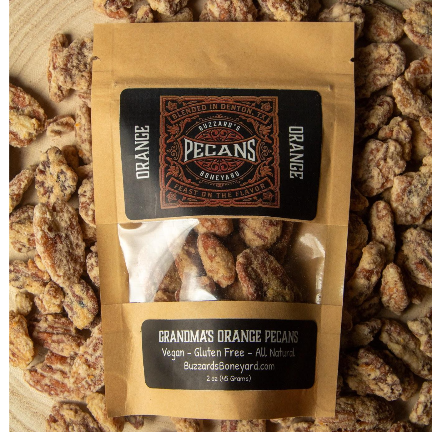 Grandma's Orange Pecans