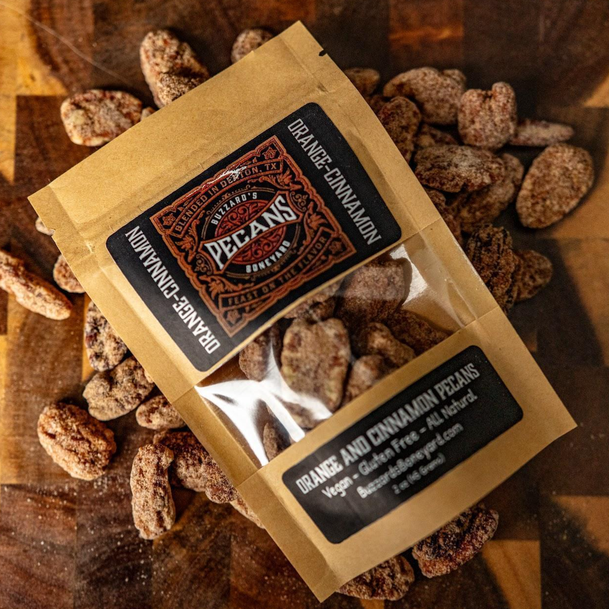 Grandma's Orange and Cinnamon Pecans
