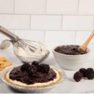 Marionberry Whipped Cheesecake