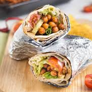 Chick Pea Wrap (Chole Wrap)