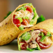 Grilled Chicken Tikka Wrap (Mild) Main Image