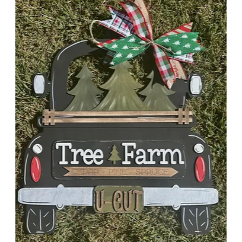 18" TREE FARM TRUCK 
