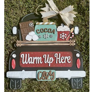 18" WARM UP HERE TRUCK