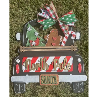 18" North Pole Truck