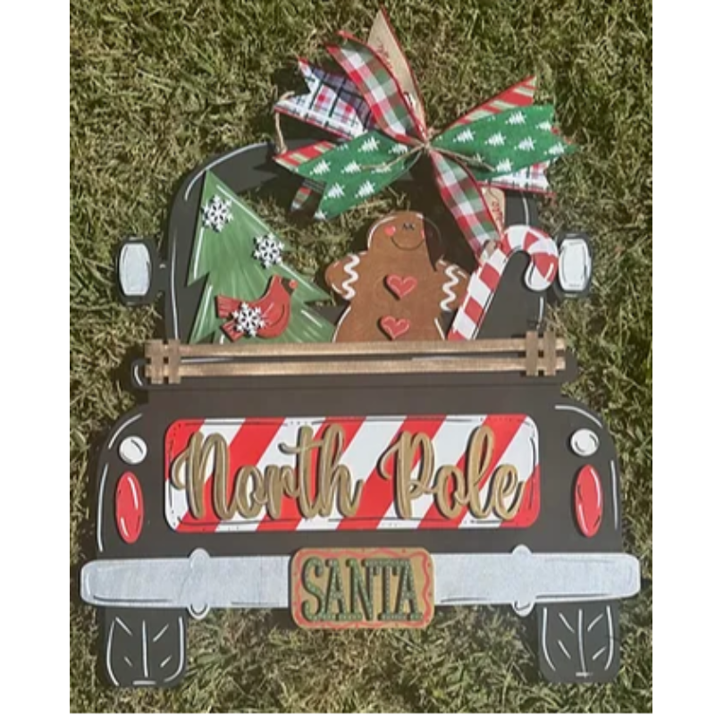 18" North Pole Truck
