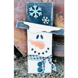 30" Porch Leaner Snowman