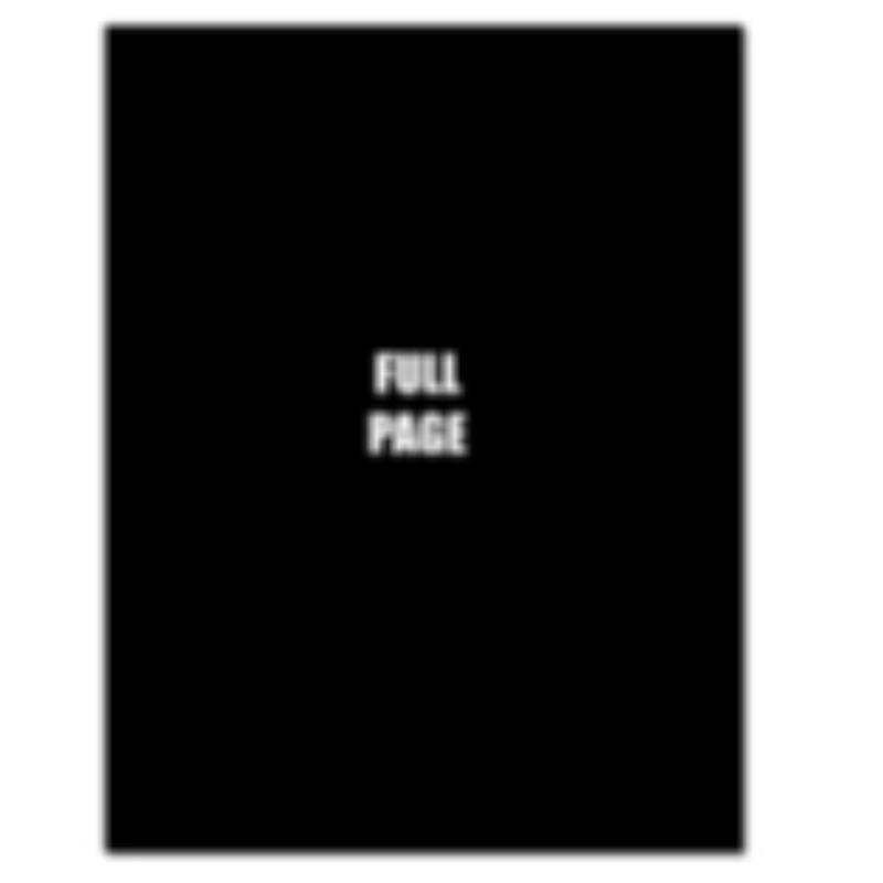 Full Page Ad