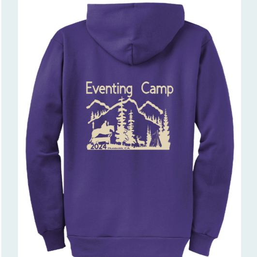 Zip Up Hoodie Royal Purple 