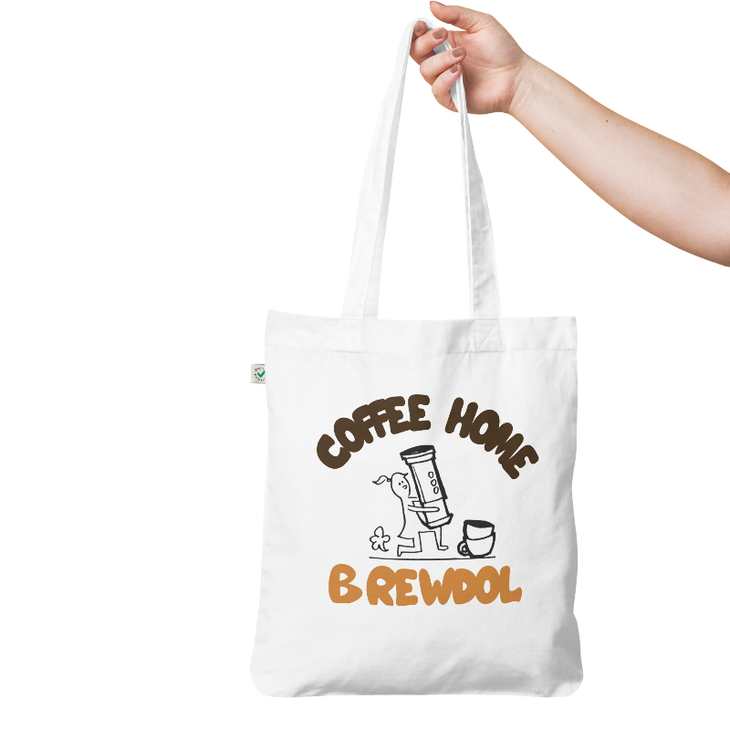 COFFEE HOME BREWDOL Tote Bags Main Image