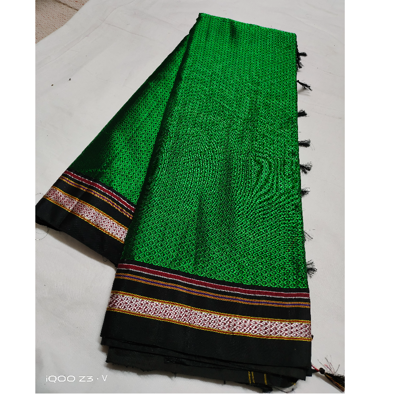 Reshma Blended Cotton Khan Saree Main Image