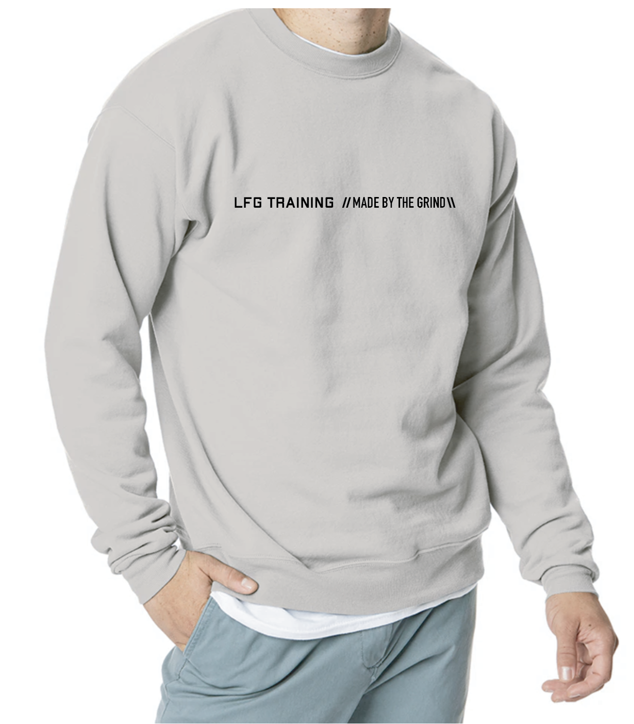 SAND UNISEX MADE BY THE GRIND CREW NECK