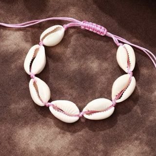 Pink 1 pcs seashell bracelet