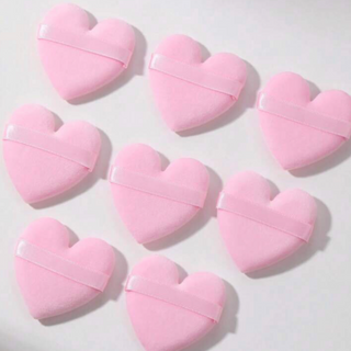 pink heart 1 pcs beauty blender Image