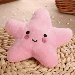 Small Pink star 1 pcs plushie Image