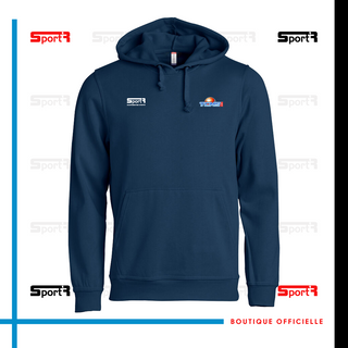 Sweat navy Adultes & Enfants (logo coeur)