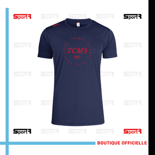 T-shirt coton marine - Femme