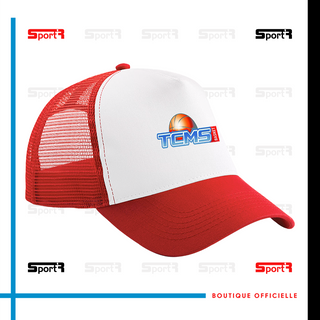 Casquettes trucker (Rouge/Blanc)
