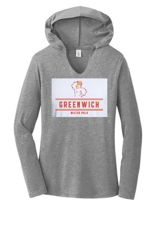 PERFECT TRI LONG SLEEVE HOODIE - GREY FROST