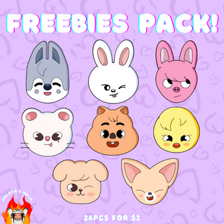 skzoo face freebie pack!