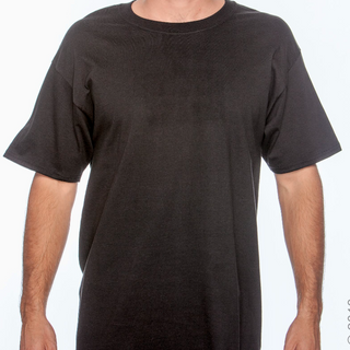 Black Round Neck T-Shirts- ADULT