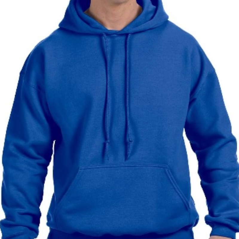 Royal Blue Hoodie - ADULT Large Image
