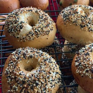 6 Everything Bagels