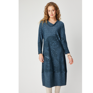 VE297: Anna Dress <br>Colour: WEDGEWOOD