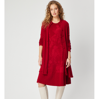 VE233: Francie Dress <br>Colour: SHIRAZ