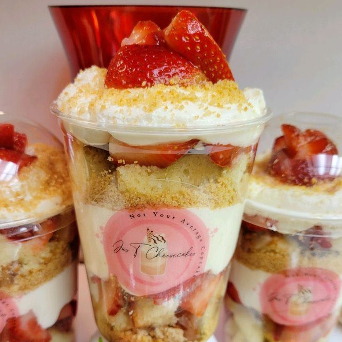 Strawberry Shortcake Cheesecake Main Image