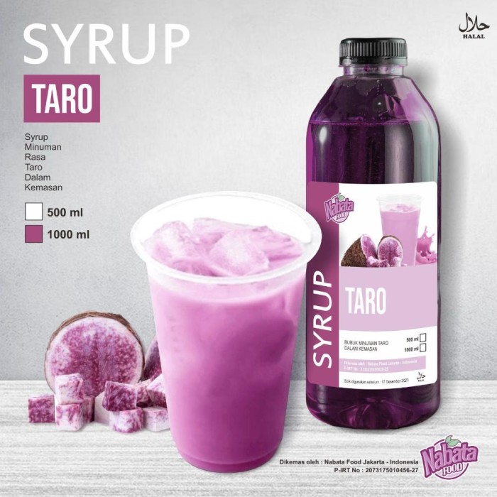 Taro Syrup Main Image