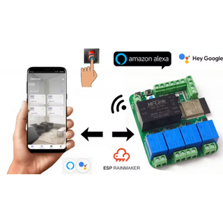 4 Appliance Automation system without Fan control (customizable in 4 lights)