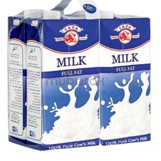 Safa Long Life Milk Full Cream  4 x 1Litre