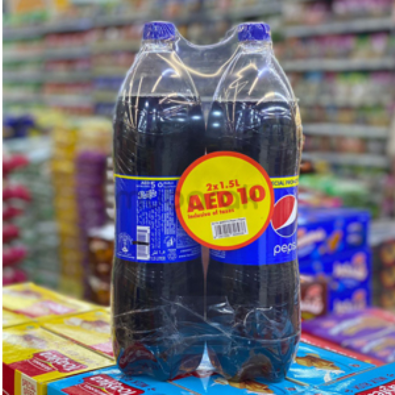 Pepsi Bottle 2 x 1.5 L Offer Pack Main Image