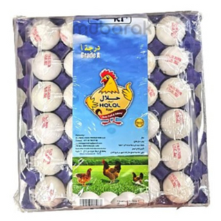 Halal egg white medium 30's      