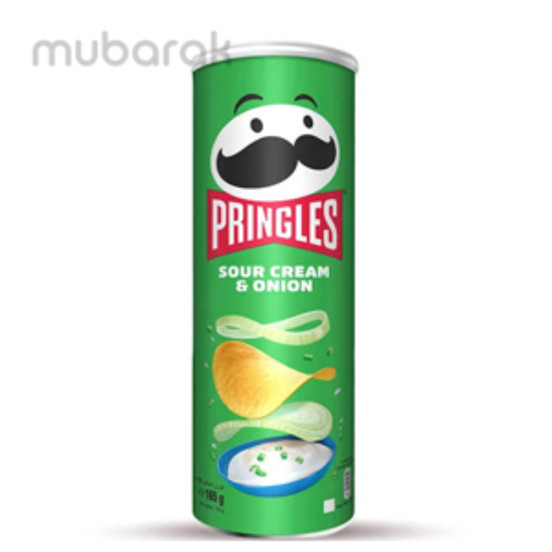 Pringles Sour Cream & Onion 165 g Main Image