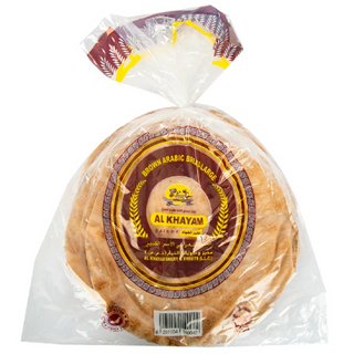 Al Khayam Arabic Brown Bread Large 6 pcs