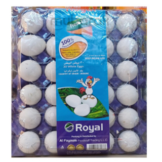 Royal fresh White egg medium 30's 