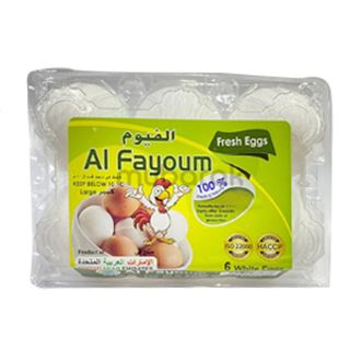 Al Fayoum Eggs Large 6pcs