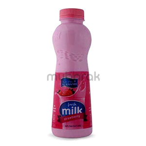 Al Rawabi 500ml Fresh Milk Strawberry  Main Image