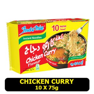 Indomie Noodles Curry Flavour 10 X 75g