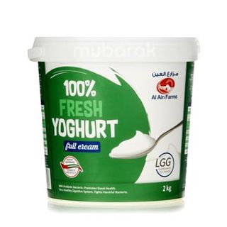 Al Ain Fresh yoghurt 2kg Full Cream 