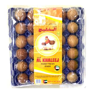 Al Khaleej Brown Eggs 30Pcs